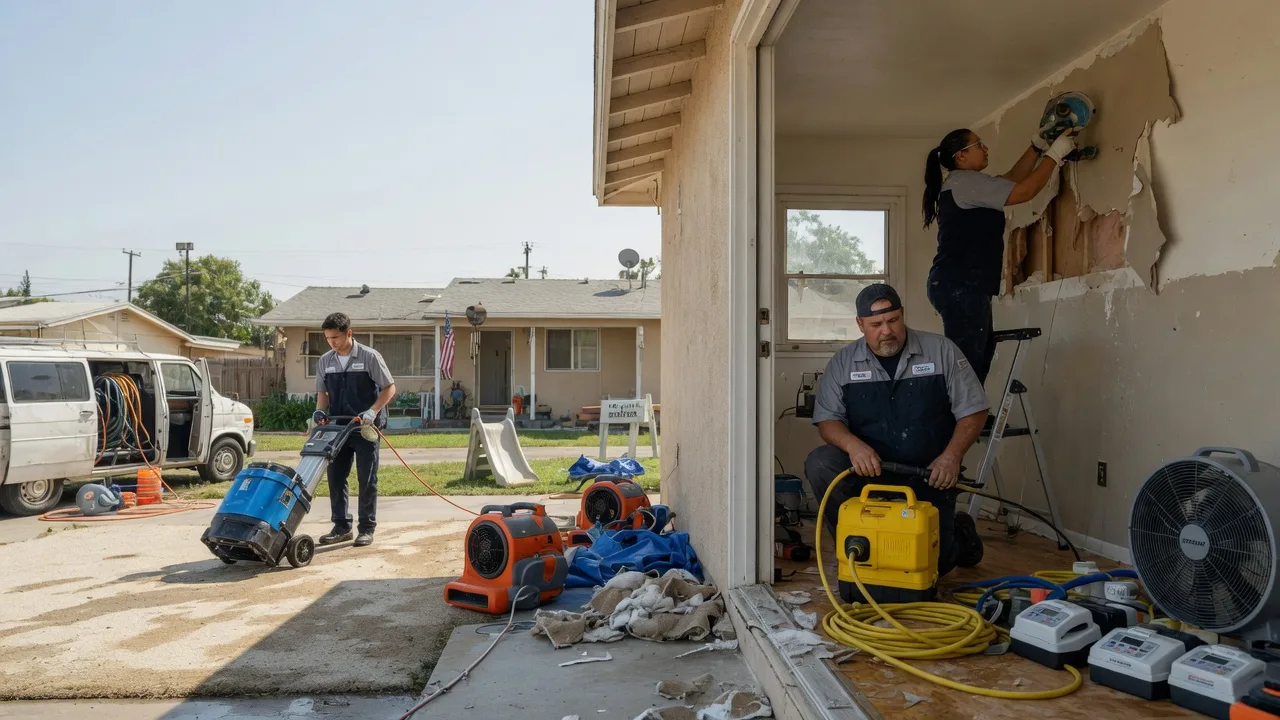 Water Damage Restoration in Bagwell, TX near me